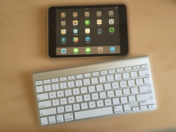 How to connect wireless keyboard to ipad